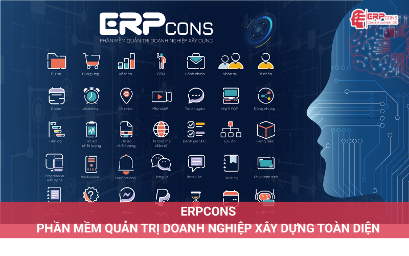 erpcons - phần mềm quản trịdoanh nghiệp xây dựng toàn diện