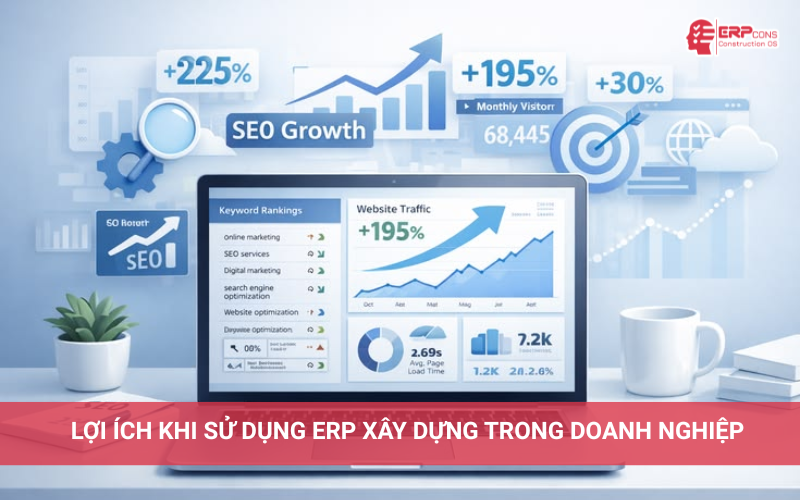lợi ích khi sử dụn erp xây dựng trong doanh nghiệp